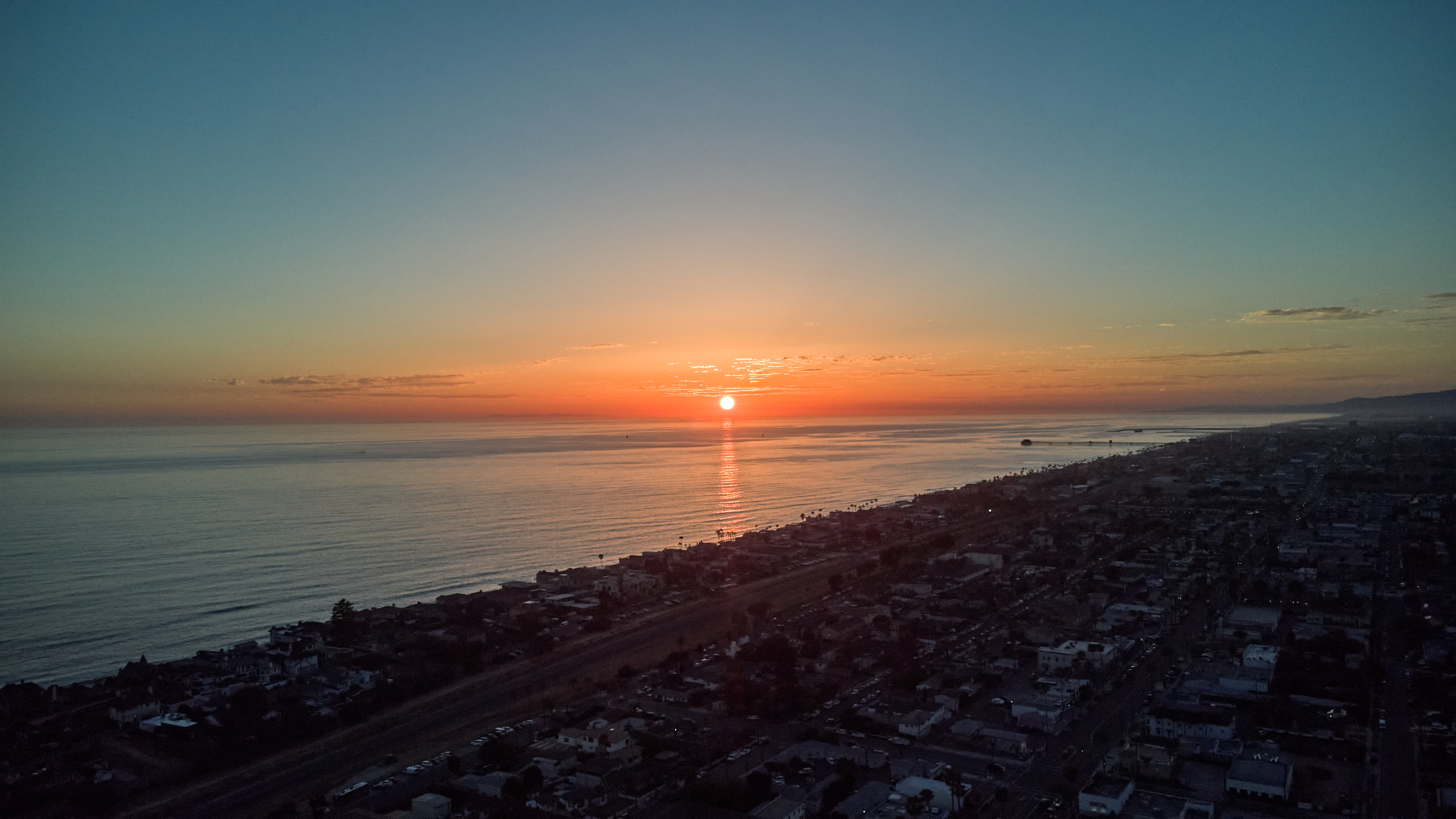 Encinitas Sunset at Beach